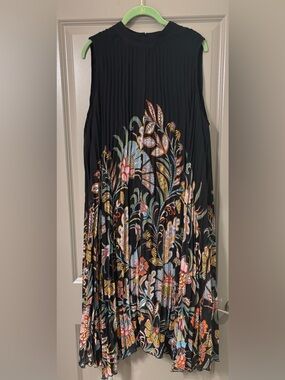 Black Floral Anthropologie Dres